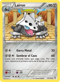 Carta Lairon de la expansión Dragones Majestuosos, número 79/124