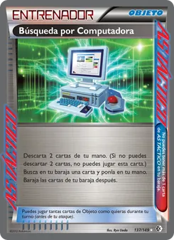 Carta Búsqueda por Computadora de la expansión Fronteras Cruzadas, número 137/149
