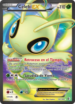 Carta Celebi-EX de la expansión Fronteras Cruzadas, número 141/149