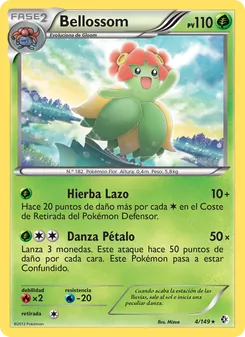 Carta Bellossom de la expansión Fronteras Cruzadas, número 4/149