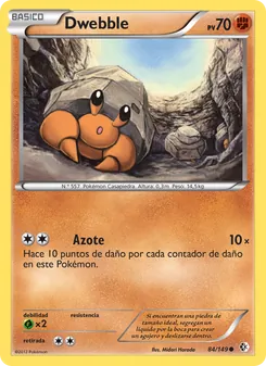 Carta Dwebble de la expansión Fronteras Cruzadas, número 84/149