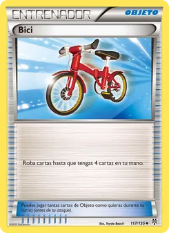 Carta Bici de la expansión Tormenta Plasma, número 117/135