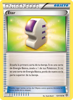 Carta Éter de la expansión Tormenta Plasma, número 121/135