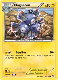 Carta Magneton de la expansión Tormenta Plasma, número 45/135