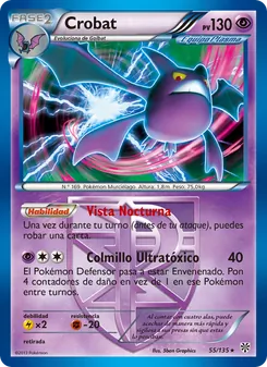 Carta Crobat de la expansión Tormenta Plasma, número 55/135