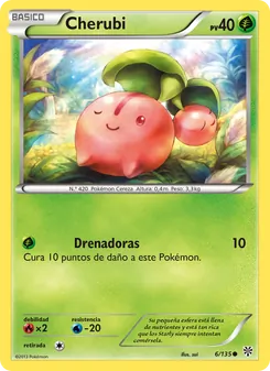 Carta Cherubi de la expansión Tormenta Plasma, número 6/135