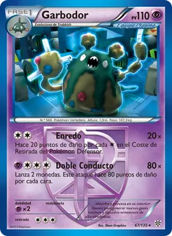 Carta Garbodor de la expansión Tormenta Plasma, número 67/135