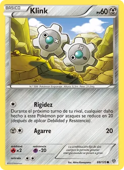 Carta Klink de la expansión Tormenta Plasma, número 88/135