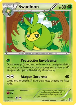 Carta Swadloon de la expansión Tormenta Plasma, número 9/135