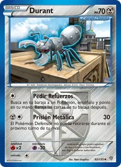 Carta Durant de la expansión Tormenta Plasma, número 92/135