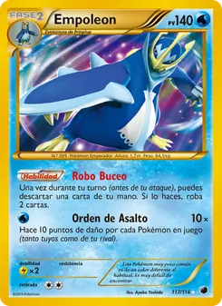 Carta Empoleon de la expansión Glaciación Plasma, número 117/116