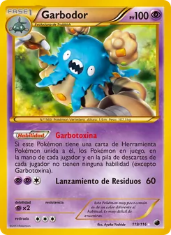 Carta Garbodor de la expansión Glaciación Plasma, número 119/116