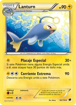 Carta Lanturn de la expansión Glaciación Plasma, número 36/116