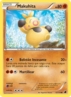 Carta Makuhita de la expansión Glaciación Plasma, número 62/116
