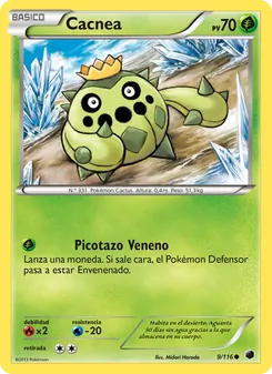 Carta Cacnea de la expansión Glaciación Plasma, número 9/116
