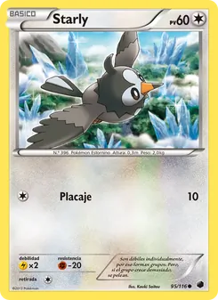 Carta Starly de la expansión Glaciación Plasma, número 95/116