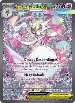 Carta Mega-Gardevoir ex de la expansión Megaevolución, número 178/132