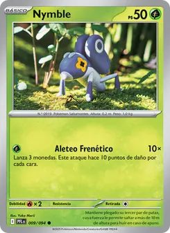 Carta Nymble de la expansión Fuegos Fantasmales, número 009/94