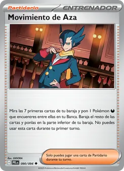 Carta Movimiento de Aza de la expansión Fuegos Fantasmales, número 090/94