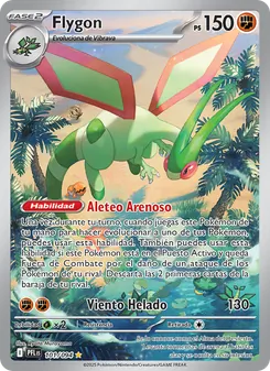 Carta Flygon de la expansión Fuegos Fantasmales, número 101/94