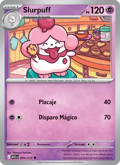 Carta Slurpuff de la expansión Héroes Ascendentes, número 094/217