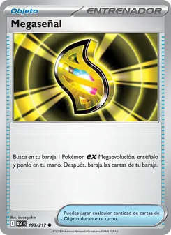 Carta Megaseñal de la expansión Héroes Ascendentes, número 193/217
