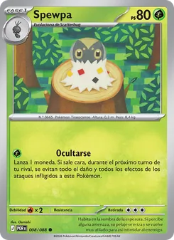Carta Spewpa de la expansión Equilibrio Perfecto, número 008/88