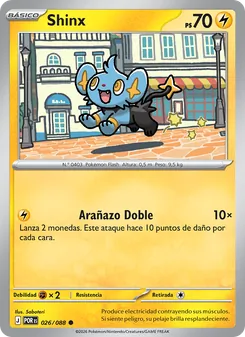 Carta Shinx de la expansión Equilibrio Perfecto, número 026/88