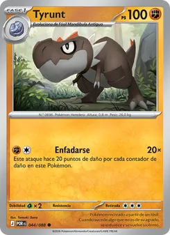 Carta Tyrunt de la expansión Equilibrio Perfecto, número 044/88
