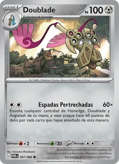 Carta Doublade de la expansión Equilibrio Perfecto, número 057/88