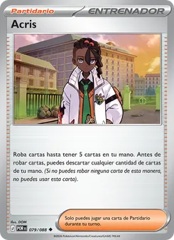 Carta Acris de la expansión Equilibrio Perfecto, número 079/88