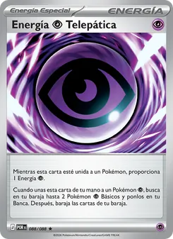 Carta Energía Psychic Telepática de la expansión Equilibrio Perfecto, número 088/88