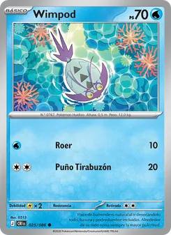 Carta Wimpod de la expansión Caos Creciente, número 025/86