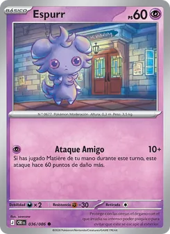 Carta Espurr de la expansión Caos Creciente, número 036/86