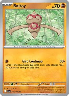 Carta Baltoy de la expansión Caos Creciente, número 046/86