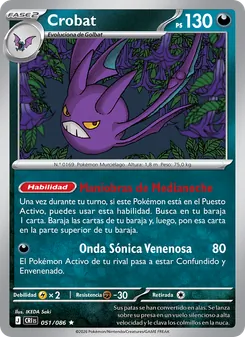 Carta Crobat de la expansión Caos Creciente, número 051/86