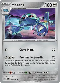 Carta Metang de la expansión Caos Creciente, número 060/86