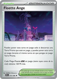 Carta Floette Ange de la expansión Caos Creciente, número 075/86