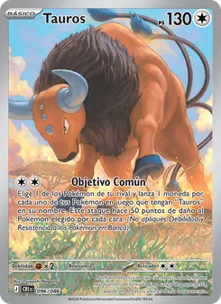Carta Tauros de la expansión Caos Creciente, número 096/86