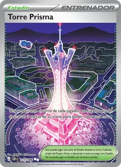 Carta Torre Prisma de la expansión Caos Creciente, número 111/86