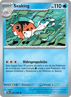Carta Seaking de la expansión Oscuridad Absoluta, número 014/84