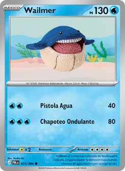 Carta Wailmer de la expansión Oscuridad Absoluta, número 015/84