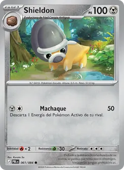 Carta Shieldon de la expansión Oscuridad Absoluta, número 061/84