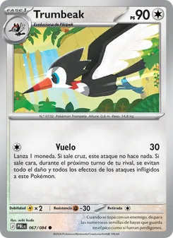 Carta Trumbeak de la expansión Oscuridad Absoluta, número 067/84