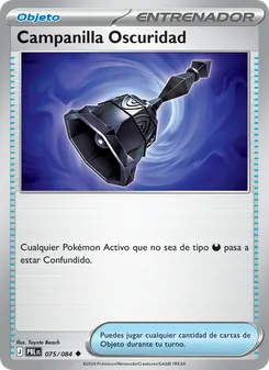 Carta Campanilla Oscuridad de la expansión Oscuridad Absoluta, número 075/84
