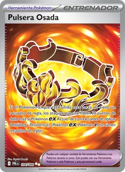 Carta Pulsera Osada de la expansión Oscuridad Absoluta, número 104/84