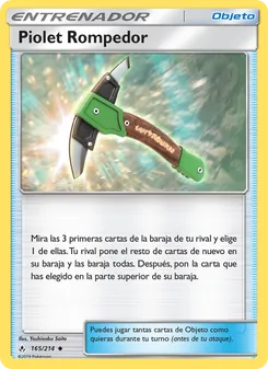 Carta Piolet Rompedor de la expansión Vínculos Indestructibles, número 165/214