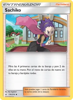Carta Sachiko de la expansión Vínculos Indestructibles, número 176/214