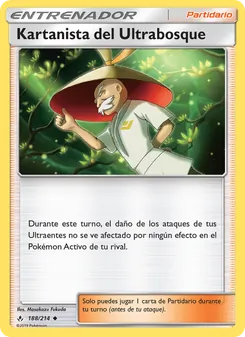 Carta Kartanista del Ultrabosque de la expansión Vínculos Indestructibles, número 188/214