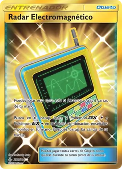 Carta Radar Electromagnético de la expansión Vínculos Indestructibles, número 230/214